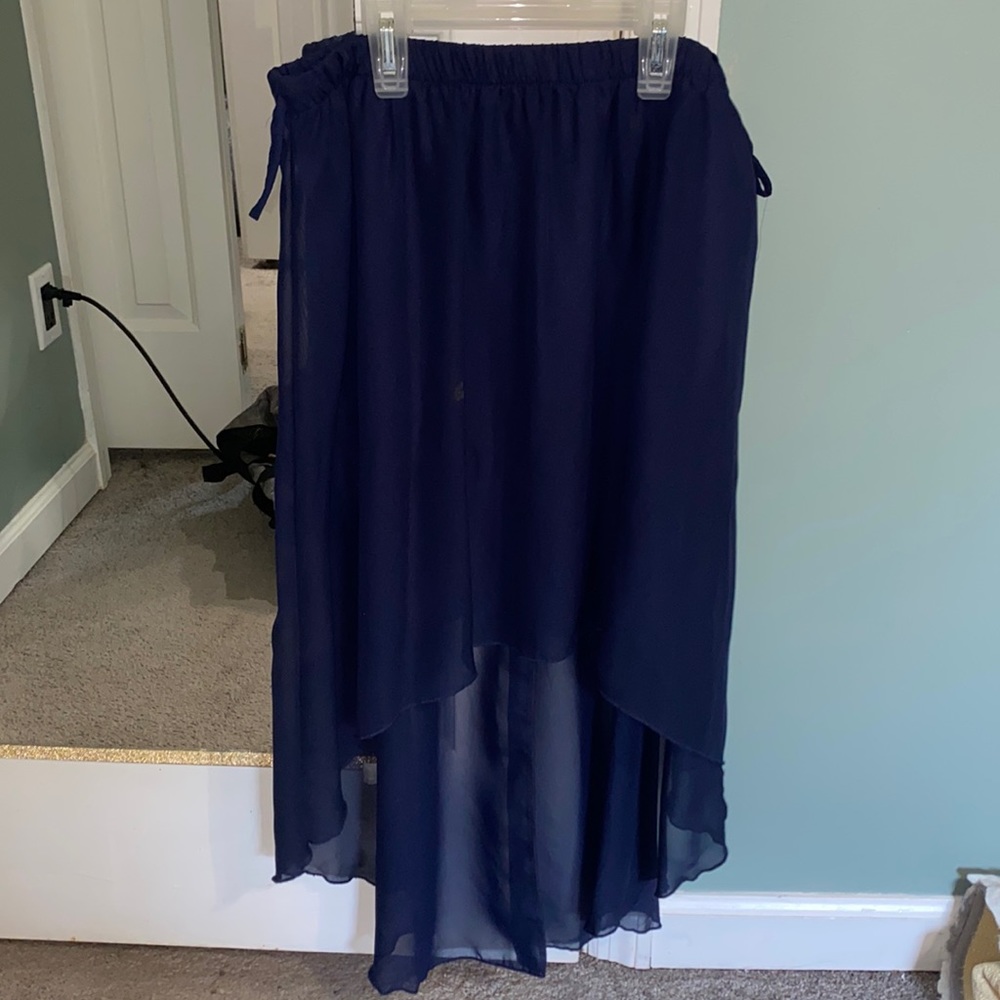High low skirt